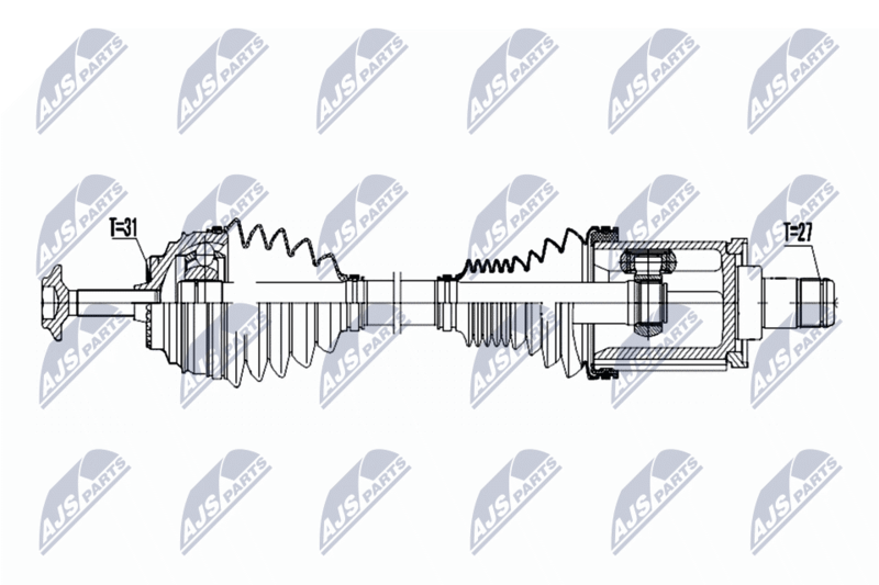 NTY NPW-BM-049 Drive Shaft
