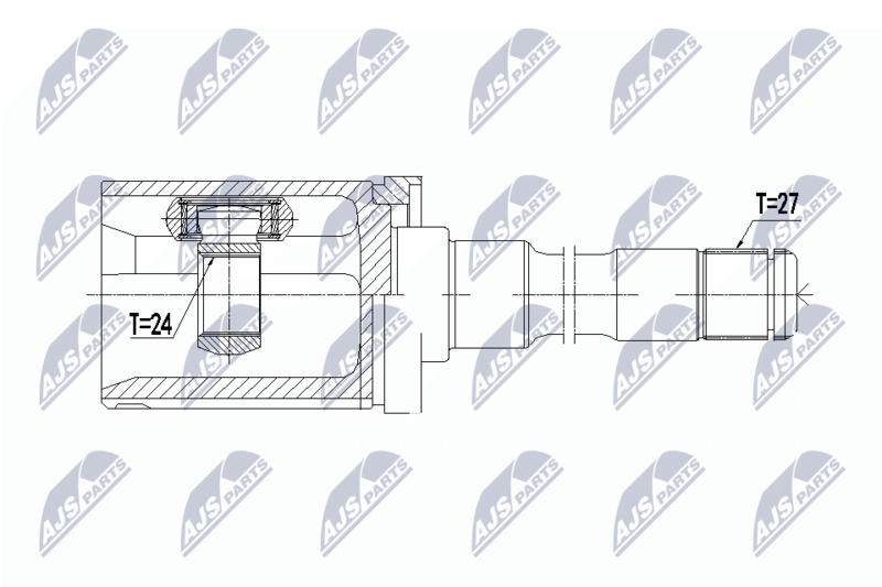 NTY NPW-BM-058 Joint Kit, drive shaft