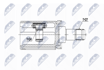 Joint Kit, drive shaft NTY NPW-BM-060