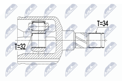Joint Kit, drive shaft NTY NPW-BM-082