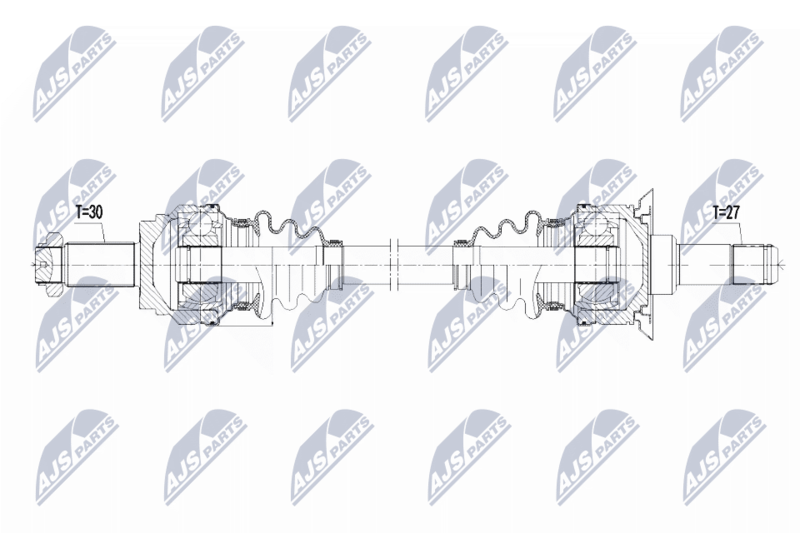 NTY NPW-BM-097 Drive Shaft