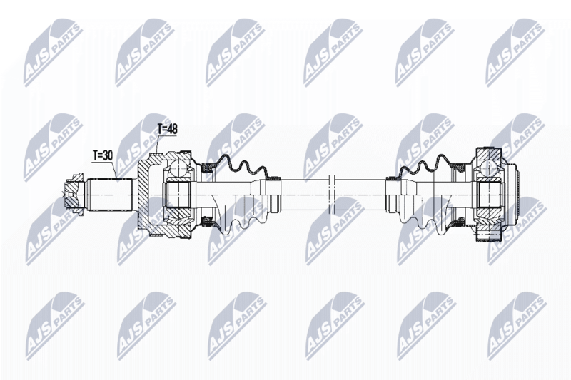 NTY NPW-BM-107 Drive Shaft