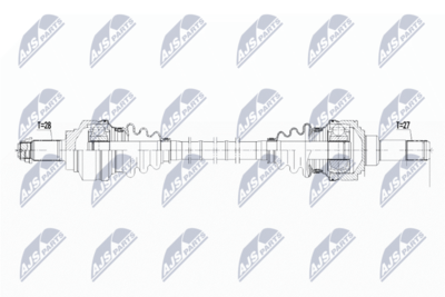 Drive Shaft NTY NPW-BM-113