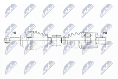Drive Shaft NTY NPW-BM-123