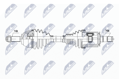 Drive Shaft NTY NPW-BM-143