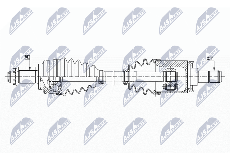 NTY NPW-BM-151 Drive Shaft