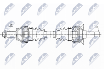 Drive Shaft NTY NPW-BM-153
