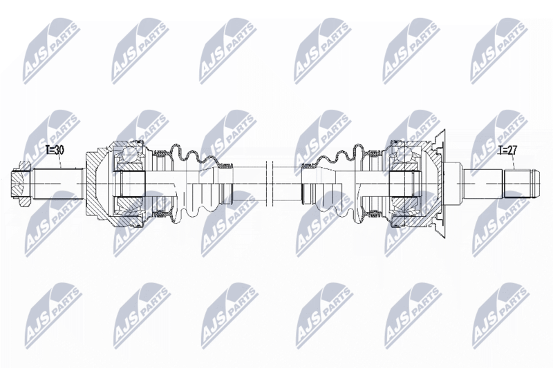 NTY NPW-BM-159 Drive Shaft