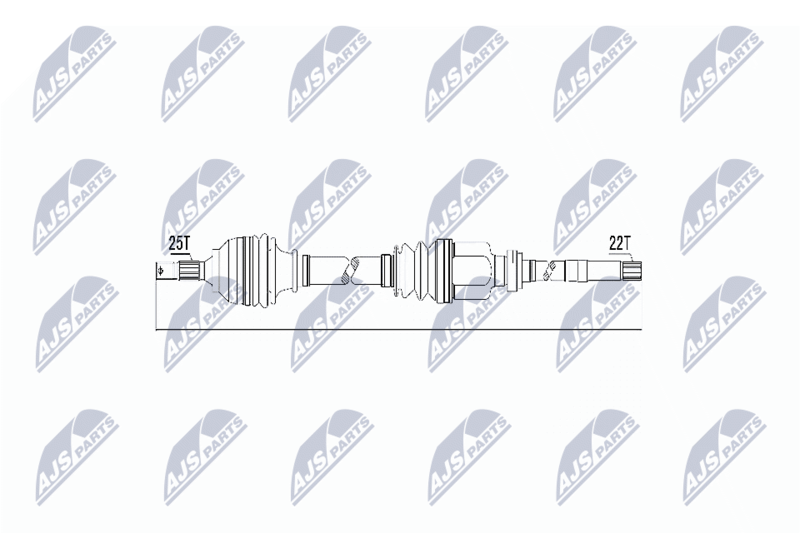 NTY NPW-CT-011 Drive Shaft