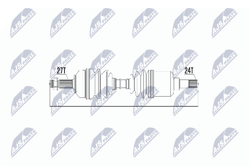 NTY NPW-CT-014 Drive Shaft