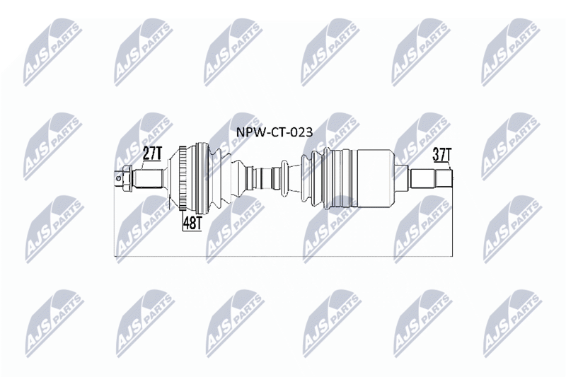 NTY NPW-CT-023 Drive Shaft