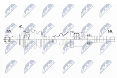 Drive Shaft NTY NPW-CT-059
