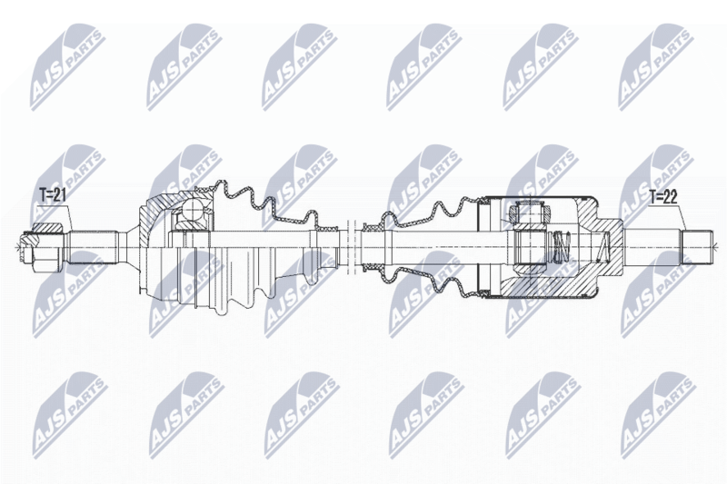 NTY NPW-CT-065 Drive Shaft