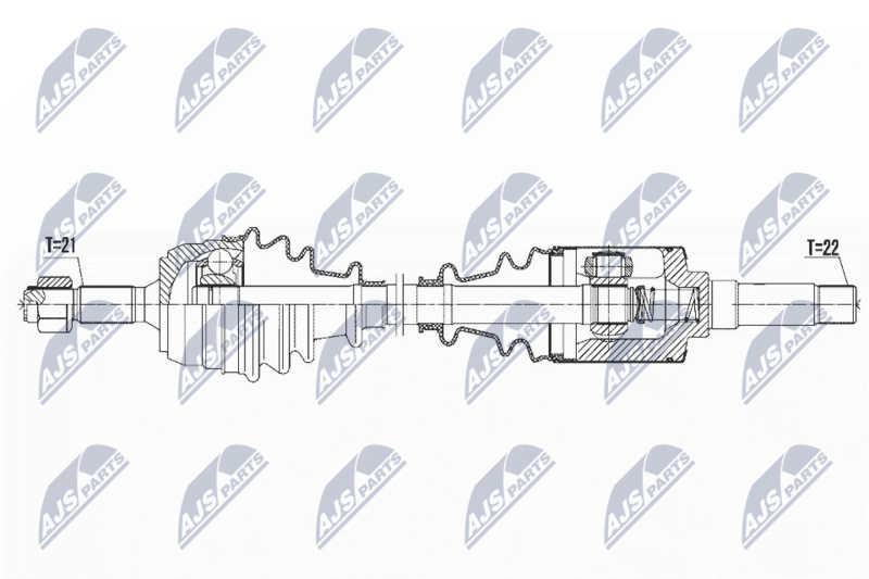 NTY NPW-CT-067 Drive Shaft
