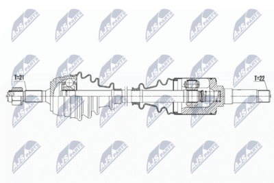 Drive Shaft NTY NPW-CT-067