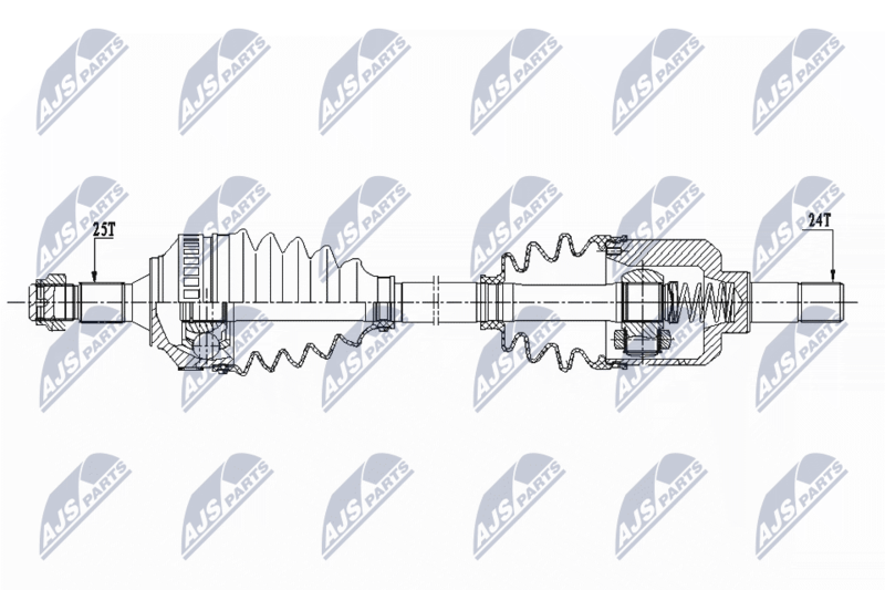 NTY NPW-CT-075 Drive Shaft