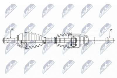 Drive Shaft NTY NPW-CT-081