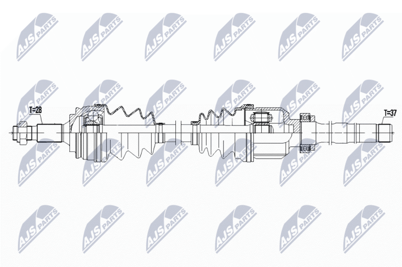 NTY NPW-CT-091 Drive Shaft