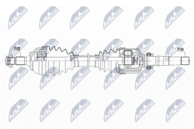 Drive Shaft NTY NPW-CT-105