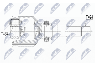 Joint Kit, drive shaft NTY NPW-CT-106