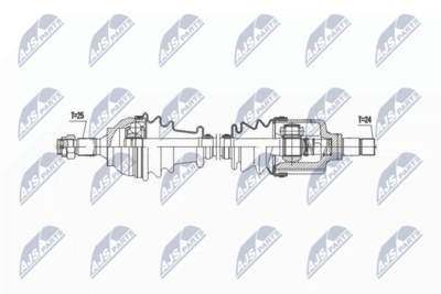 Drive Shaft NTY NPW-CT-139