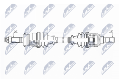 Drive Shaft NTY NPW-DA-001