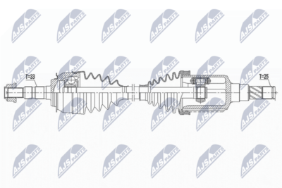 Drive Shaft NTY NPW-DW-031