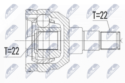 Joint Kit, drive shaft NTY NPW-DW-044