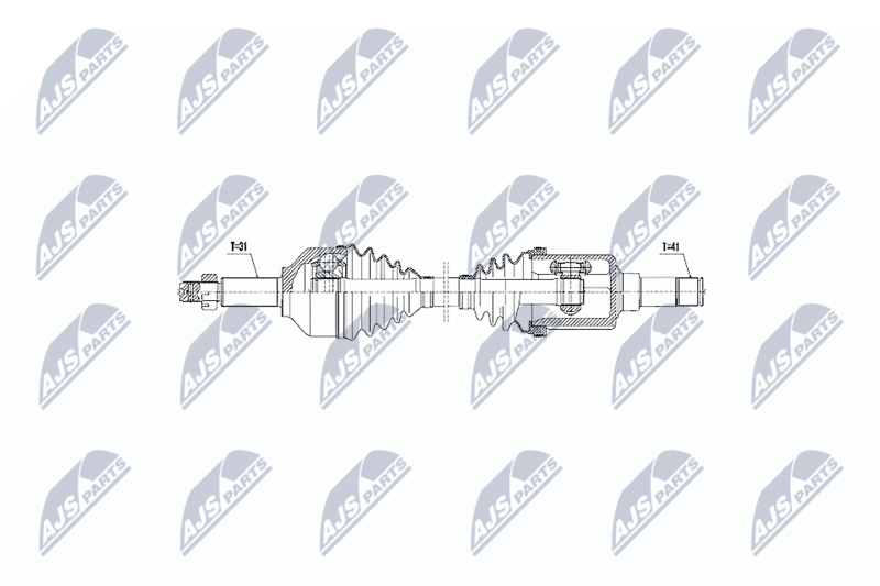 NTY NPW-FR-075 Drive Shaft