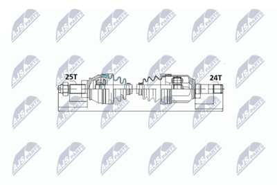 Drive Shaft NTY NPW-FT-016