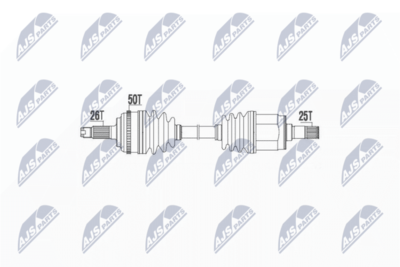 Drive Shaft NTY NPW-HD-040