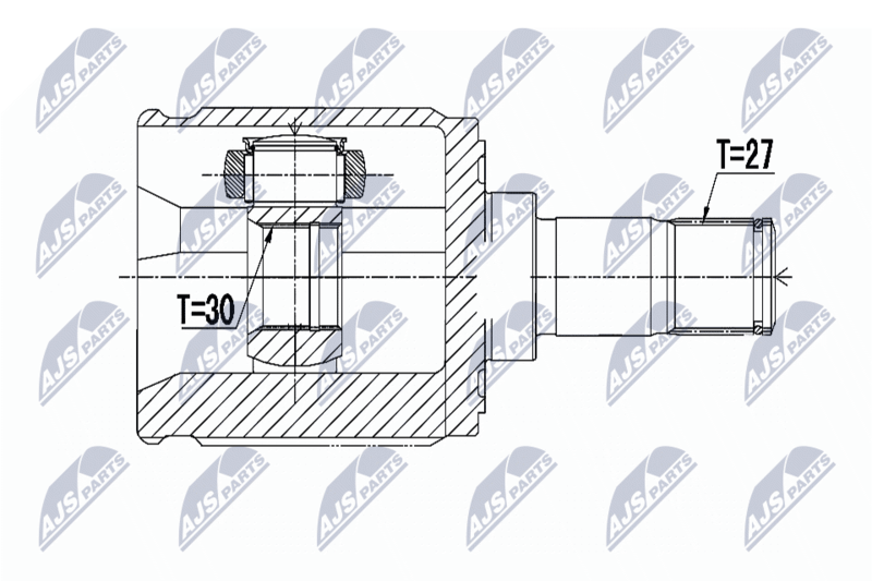 NTY NPW-HD-049 Joint Kit, drive shaft