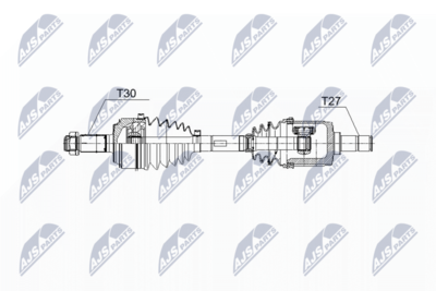 Drive Shaft NTY NPW-HD-060