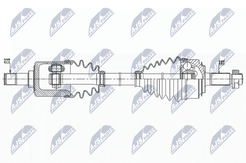 NTY NPW-HD-085 Drive Shaft
