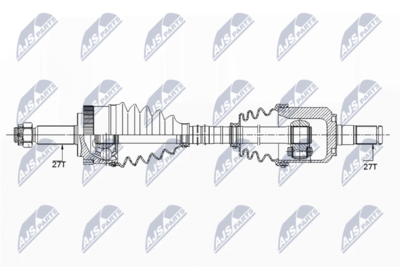 Drive Shaft NTY NPW-HY-543
