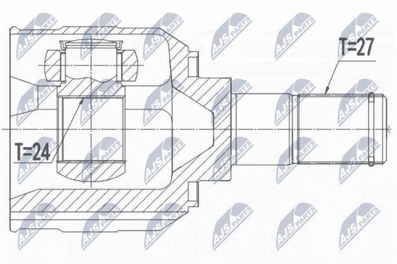 NTY NPW-HY-558 Drive Shaft