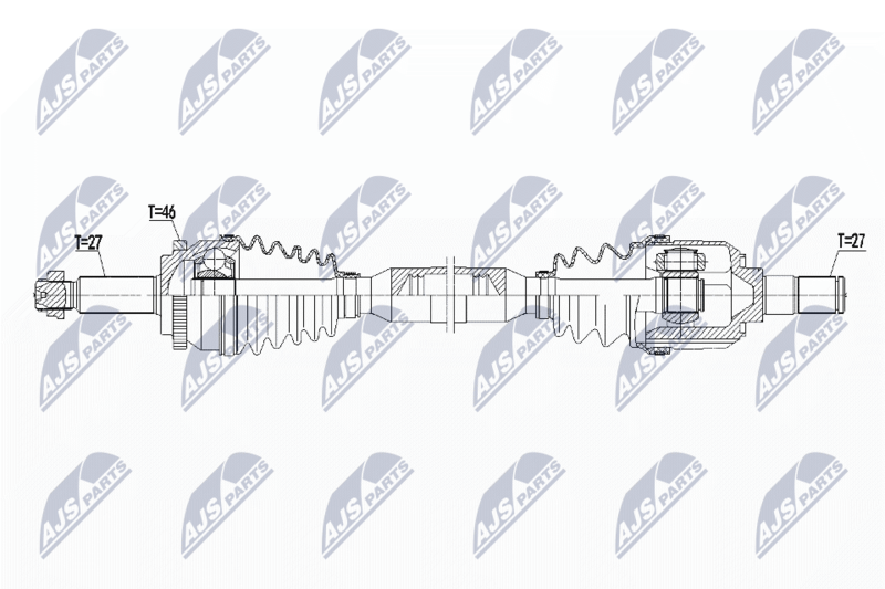 NTY NPW-HY-559 Drive Shaft