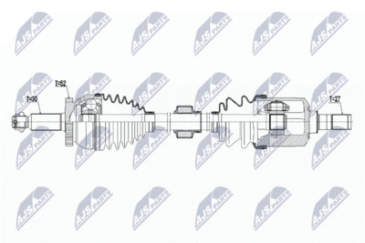 Drive Shaft NTY NPW-HY-565