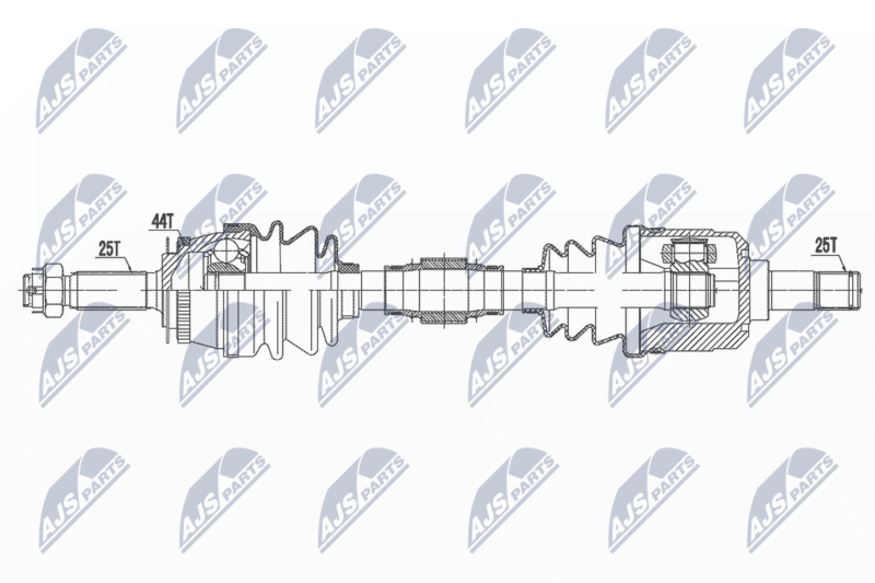 NTY NPW-HY-593 Drive Shaft