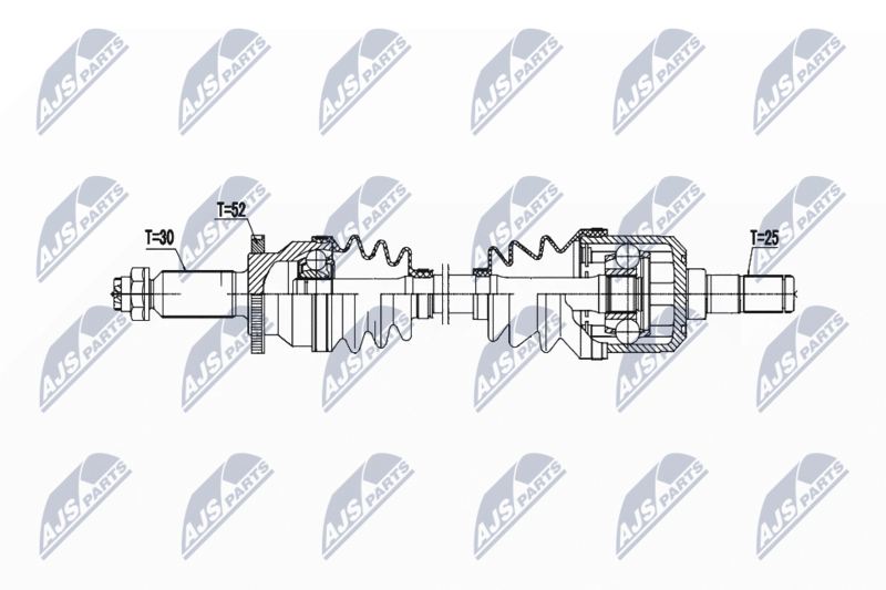 NTY NPW-HY-624 Drive Shaft