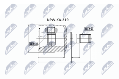 Joint Kit, drive shaft NTY NPW-KA-319