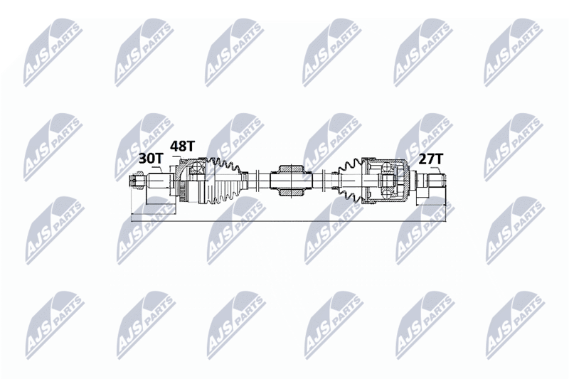 NTY NPW-KA-327 Drive Shaft
