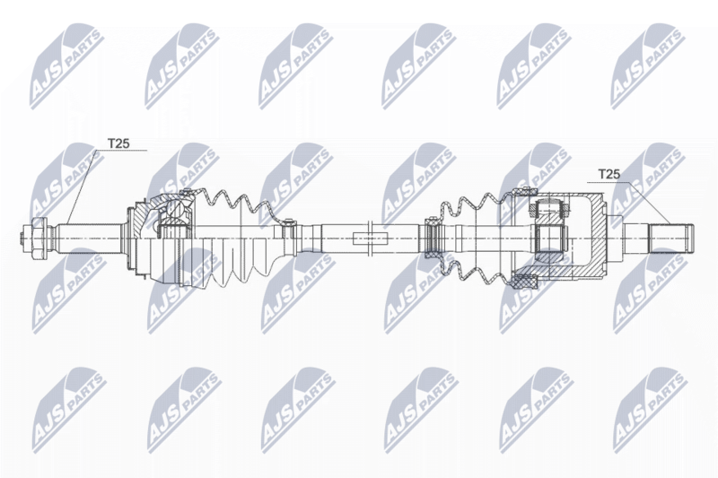 NTY NPW-KA-356 Drive Shaft