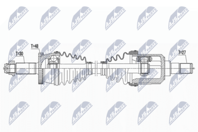 Drive Shaft NTY NPW-KA-400