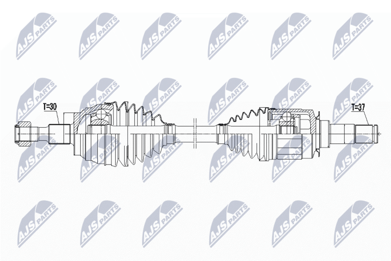 NTY NPW-ME-051 Drive Shaft