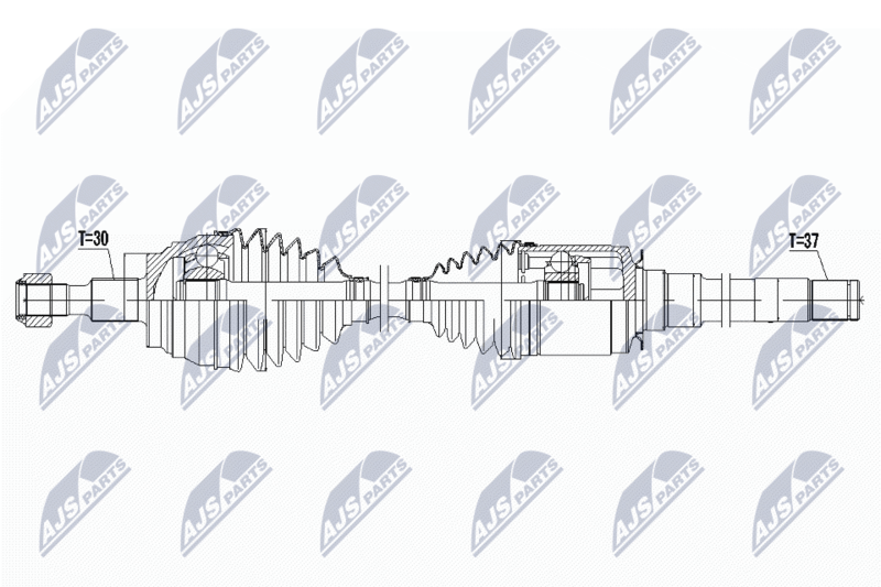 NTY NPW-ME-052 Drive Shaft