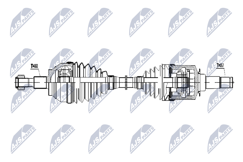 NTY NPW-ME-055 Drive Shaft