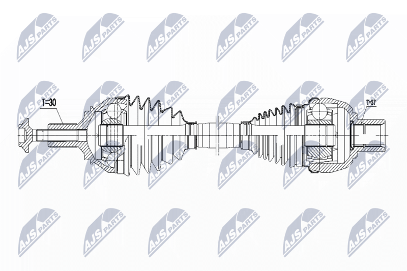 NTY NPW-ME-059 Drive Shaft