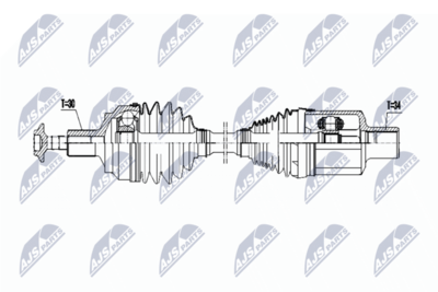 Drive Shaft NTY NPW-ME-060