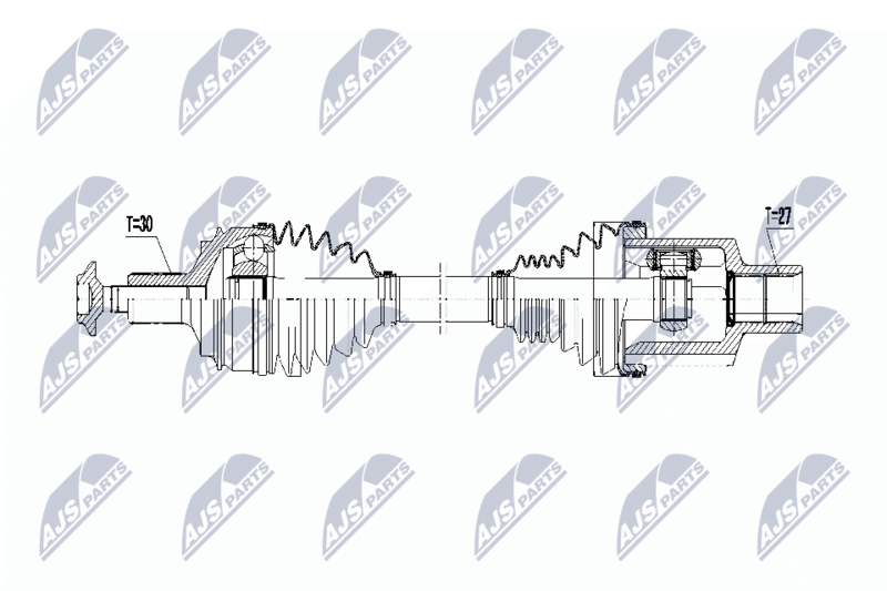 NTY NPW-ME-062 Drive Shaft